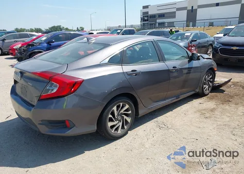 2017 Honda Civic Ex z USA, uszkodzony, nr VIN 2HGFC2F70HH563074